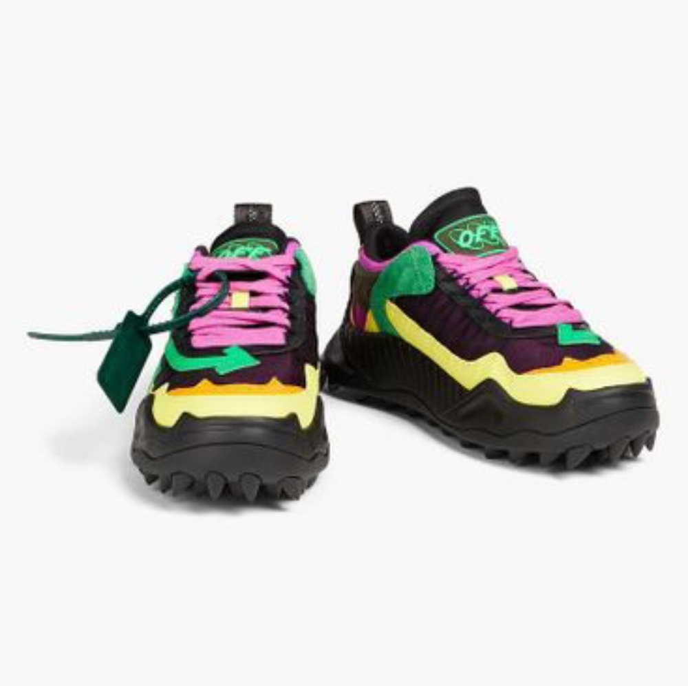 New Off-White Wmns ODSY-1000 'Black Multi' Sneakers